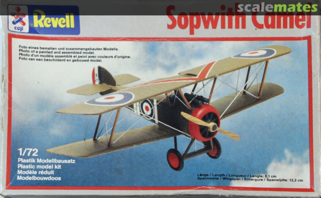 Boxart Sopwith Camel  Revell/ceji