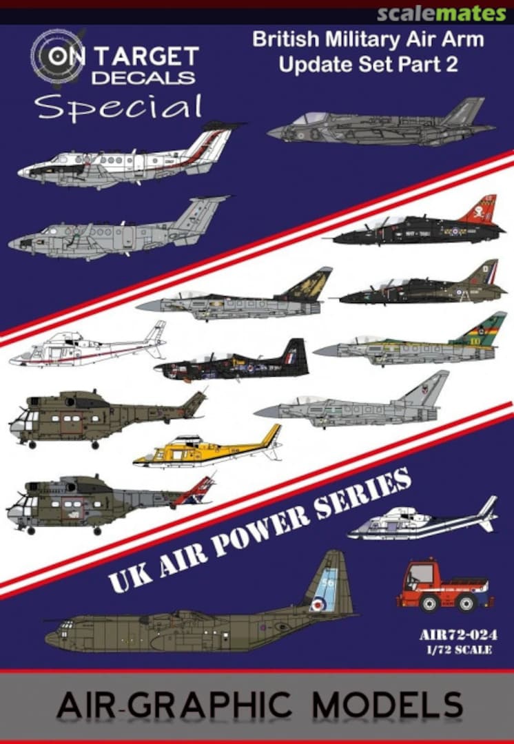 Boxart British Military Air Arm Update set- part 2 AIR72-024 Air-Graphic Models