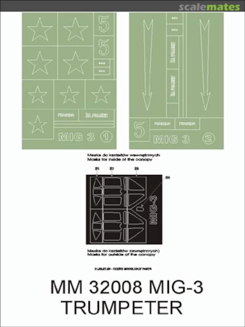 Boxart Mikoyan-Gurevich MiG-3 MM32008 Montex