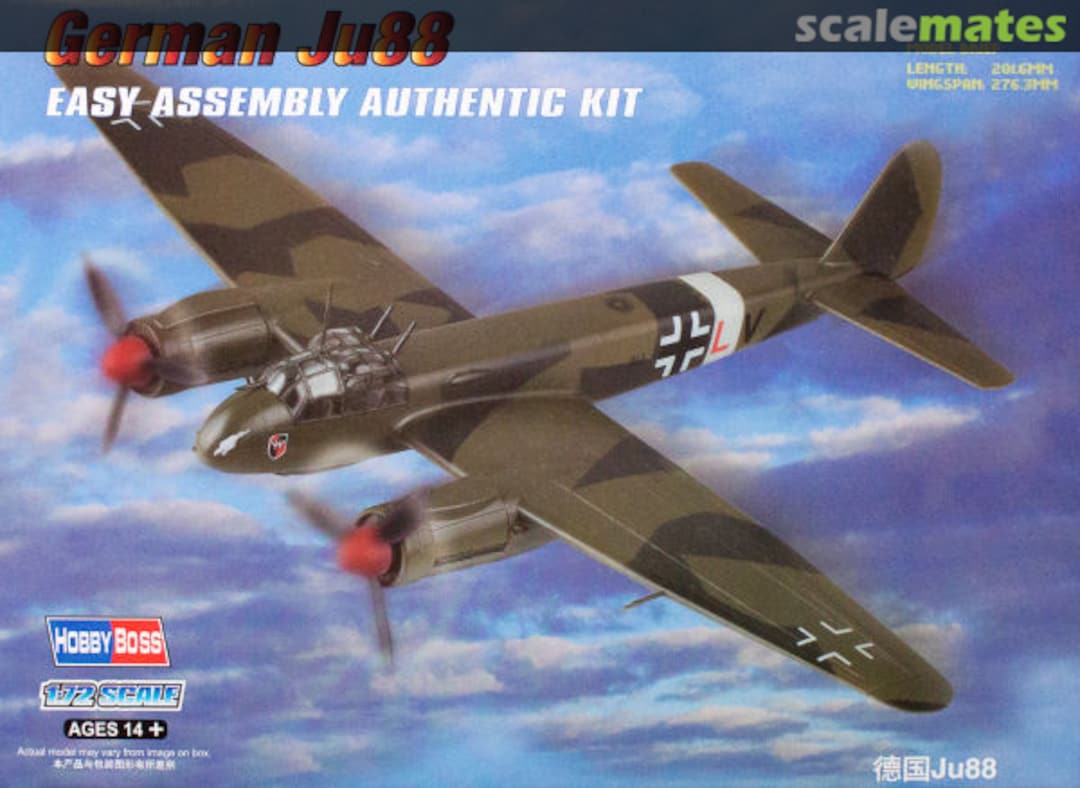 Boxart German Ju88 80297 HobbyBoss