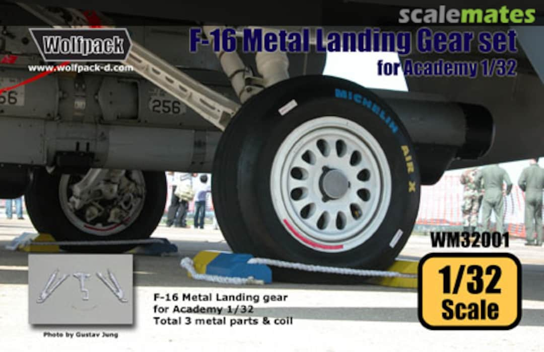 Boxart F-16 Falcon Metal Landing Gear Set WM32001 Wolfpack