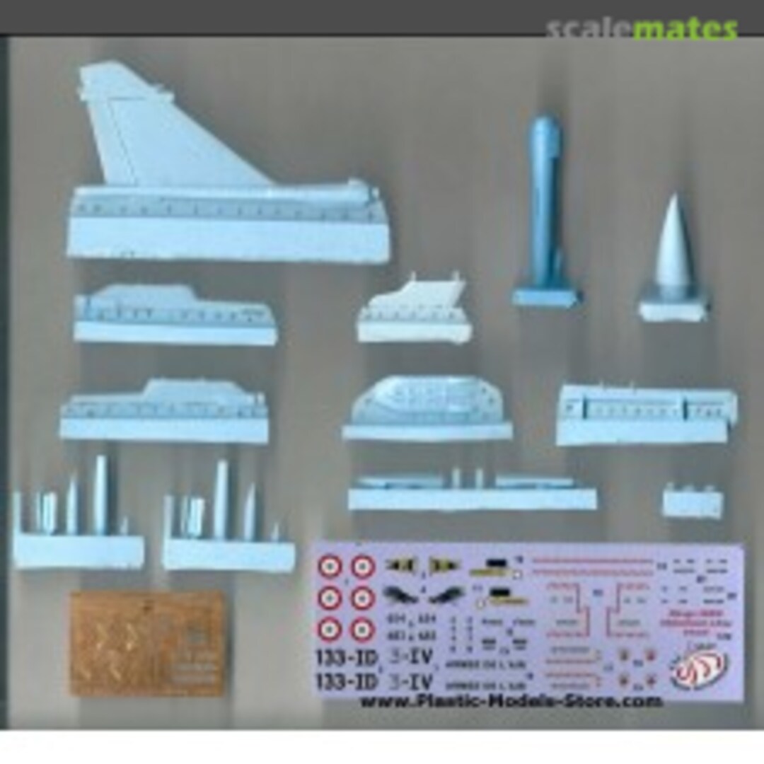 Boxart Conversion set Mirage 2000D Afghanistan-Libya transit RESIN DECAL PE ORA7201 Armory