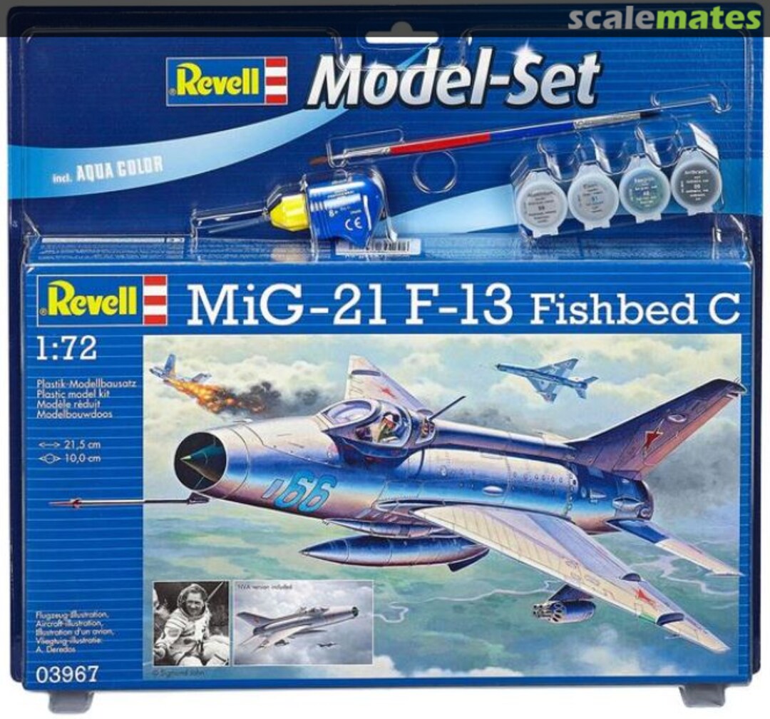 Boxart MiG-21 F-13 Fishbed C 63967 Revell