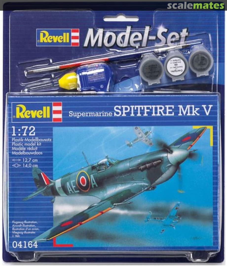 Boxart Supermarine Spitfire Mk V 64164 Revell