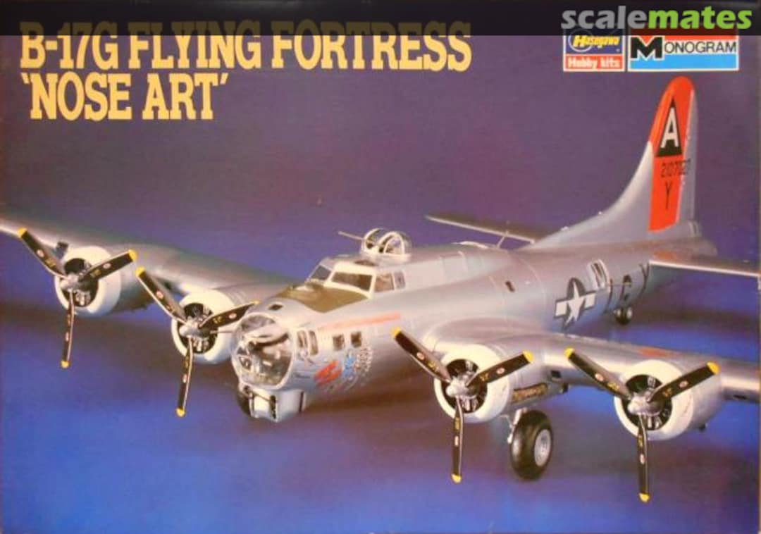 Boxart B-17G Flying Fortress 'Nose Art' 86026 Hasegawa/Monogram