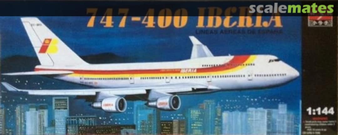 Boxart 747-400 Iberia 00612 WSN