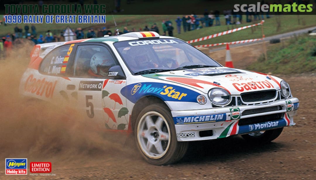 Boxart Toyota Corolla WRC 20438 Hasegawa