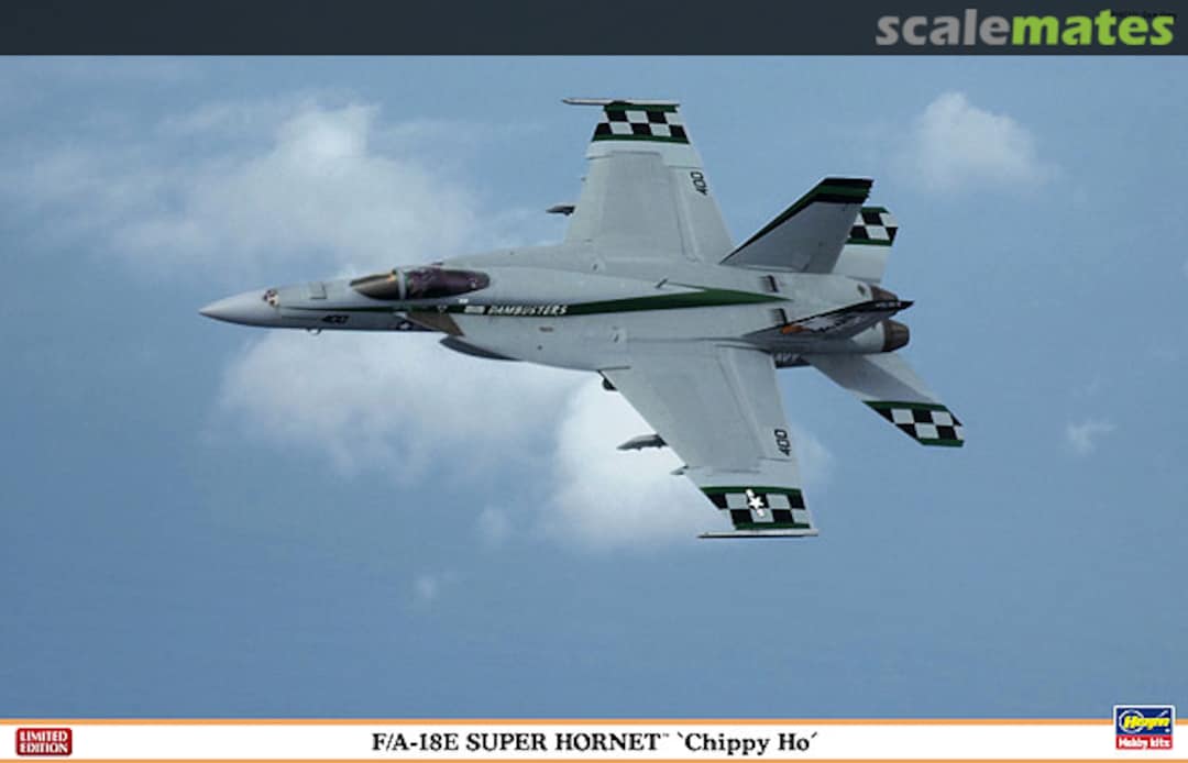 Boxart F/A-18E Super Hornet `Chippy Ho´ 09960 Hasegawa