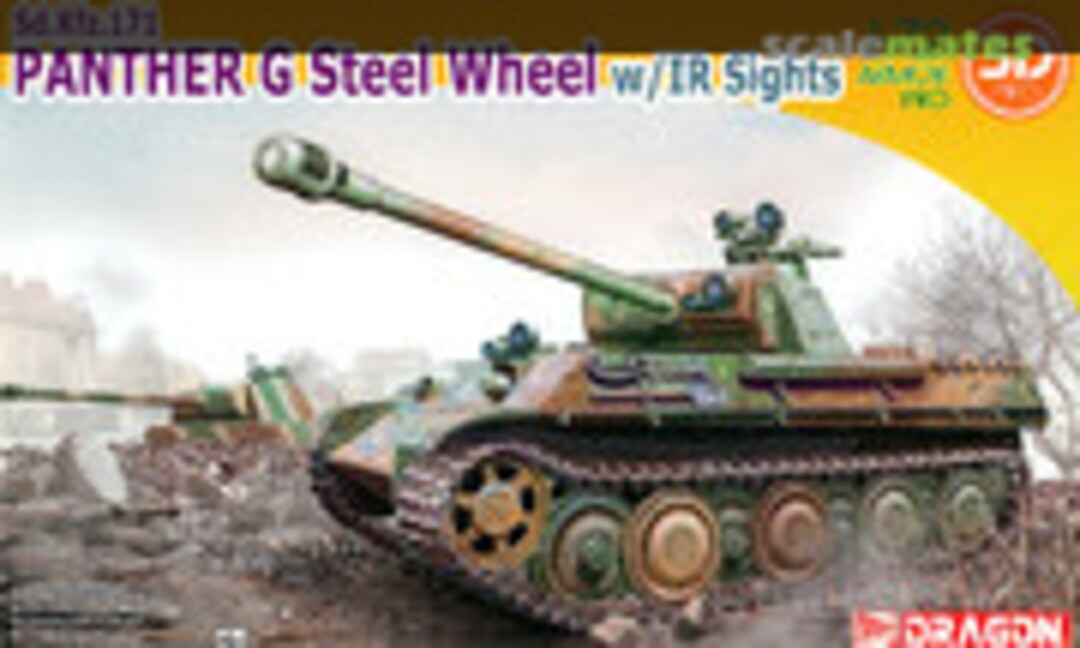 1:72 Sd.Kfz. 171 Panther G Steel Wheel (Dragon 7697)