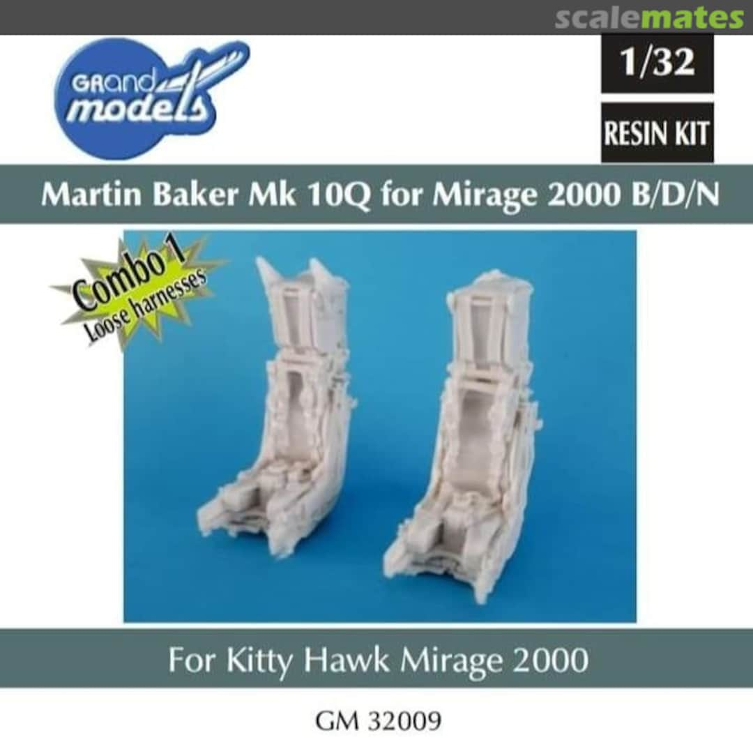 Boxart MB Mk.10Q For M2000 B/D/N (Loose Harnesses) GM 32009 Grand Models