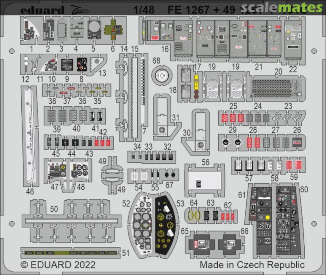 Boxart F-104C FE1267 Eduard