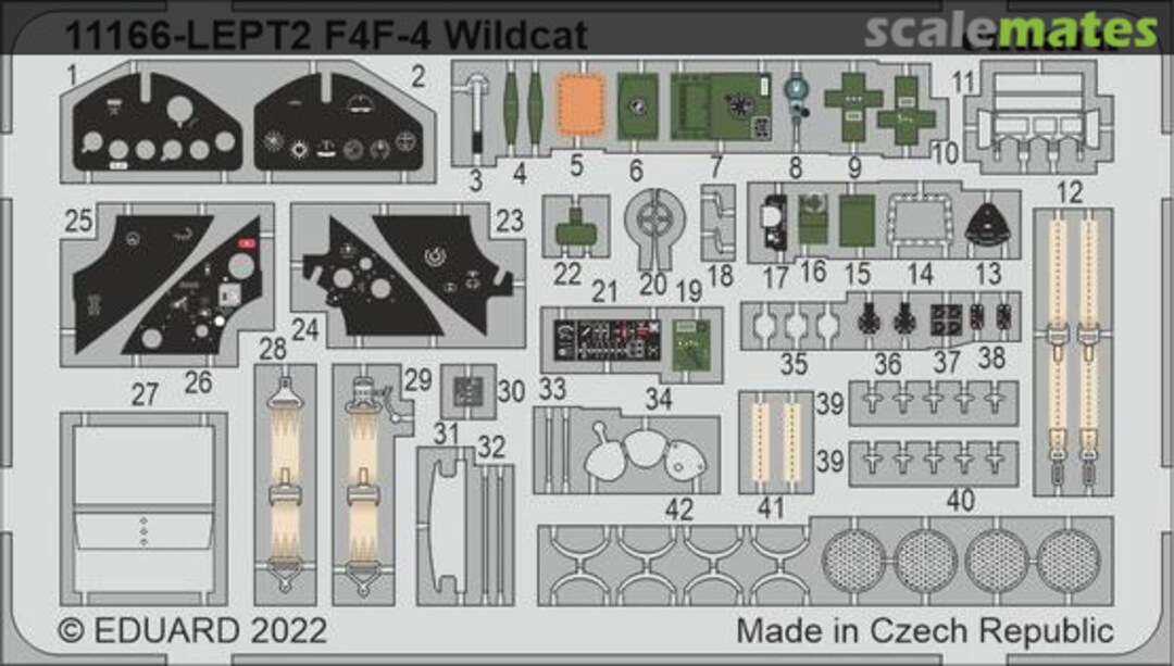 Boxart Midway (F4F-4) 11166-LEPT2 Eduard