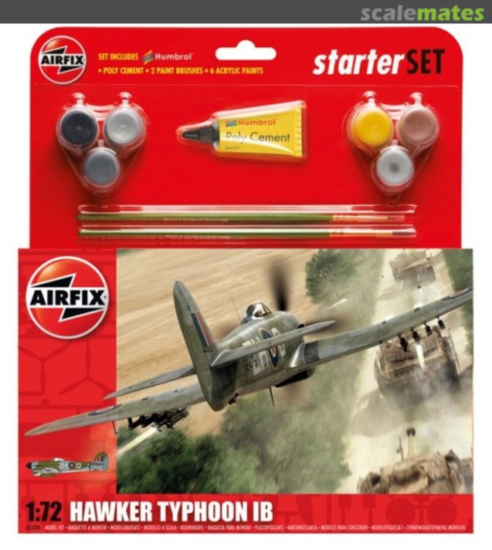 Boxart Hawker Typhoon Ib A55208 Airfix