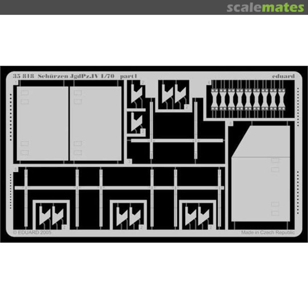 Boxart Jagdpanzer IV L/70 Schürzen 35818 Eduard