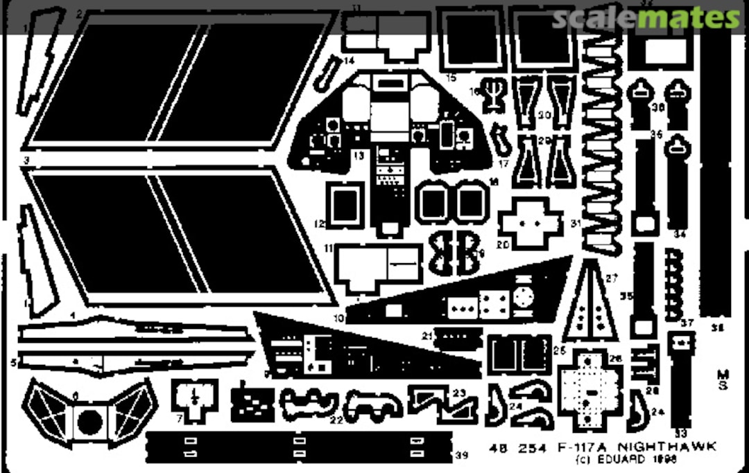 Boxart F-117A Nighthawk 48254 Eduard