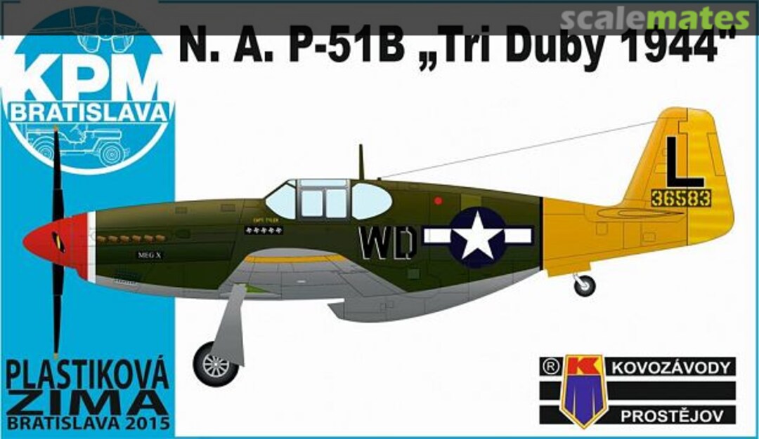 Boxart N. A. P-51B 2015 KPM Bratislava