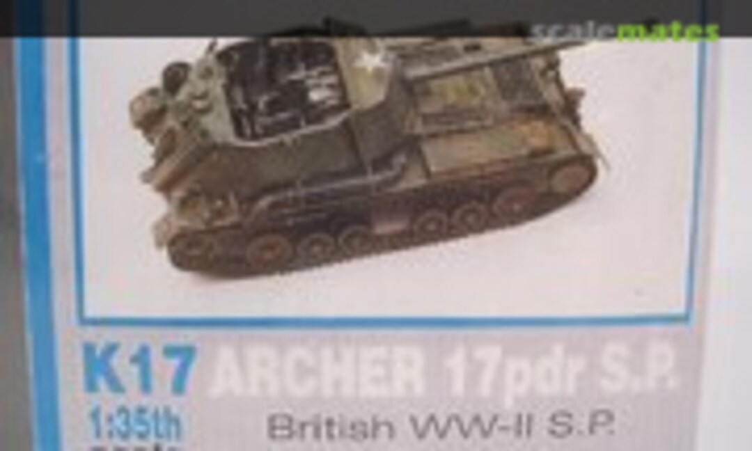 1:35 Archer 17pdr S.P. Anti-Tank Gun (Accurate Armour K017)