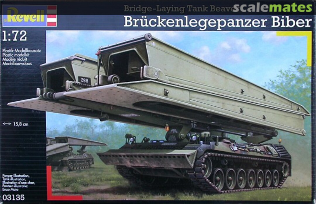 Boxart Brückenlegepanzer Biber 03135 Revell