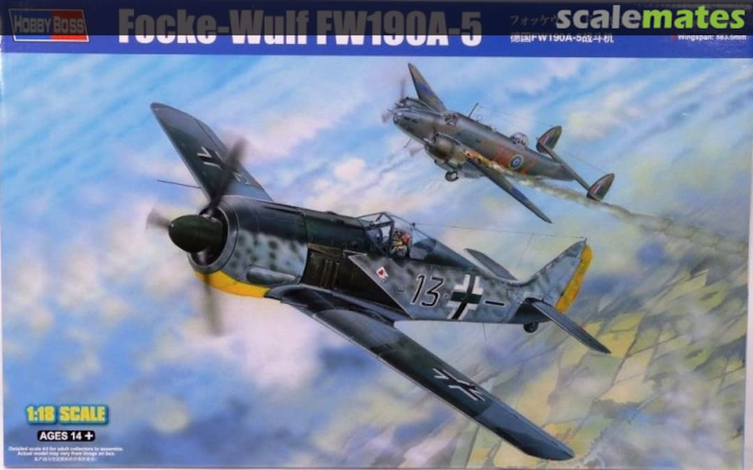 Boxart Focke Wulf FW 190A-5 81802 HobbyBoss