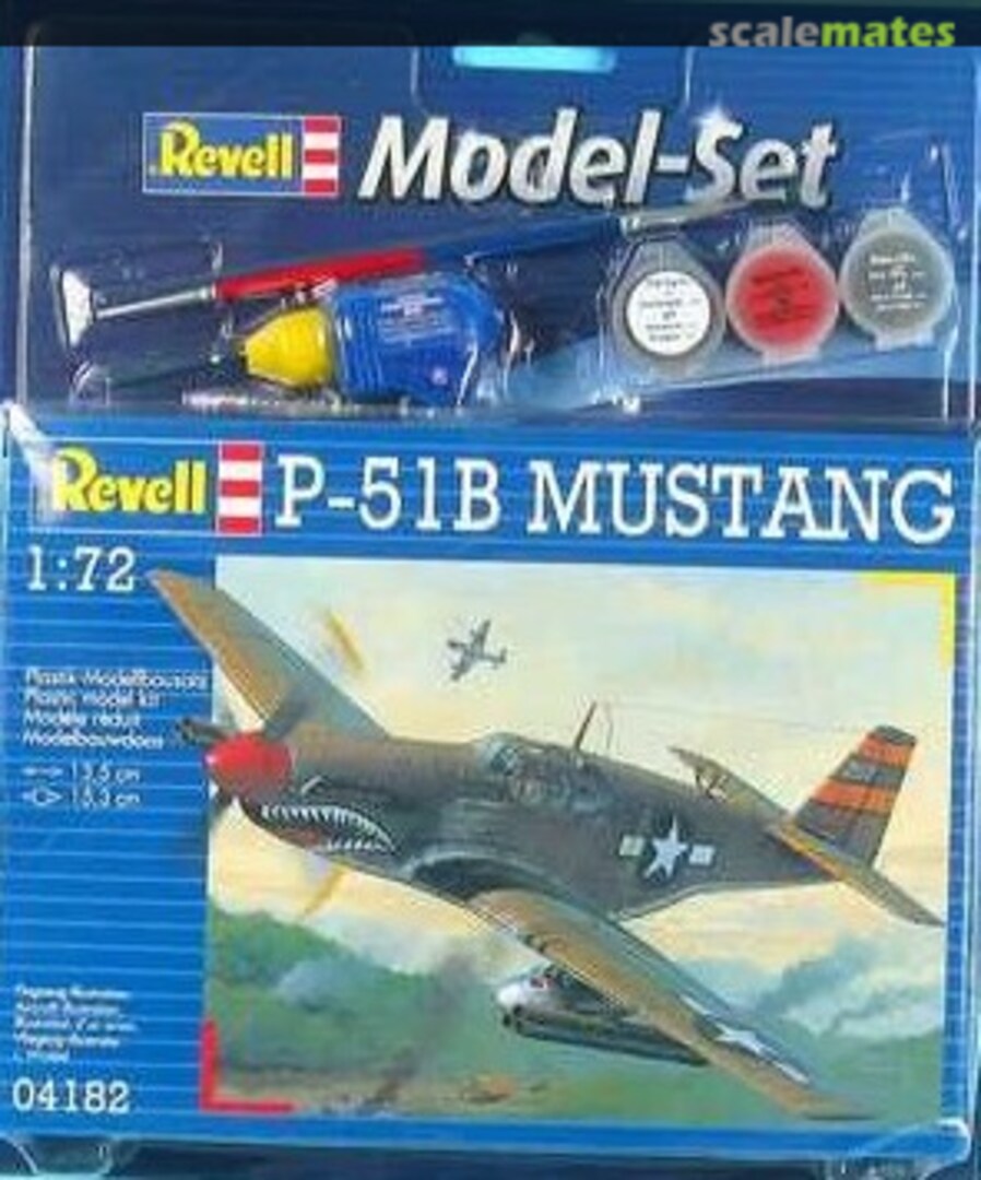 Boxart P-51B Mustang 64182 Revell