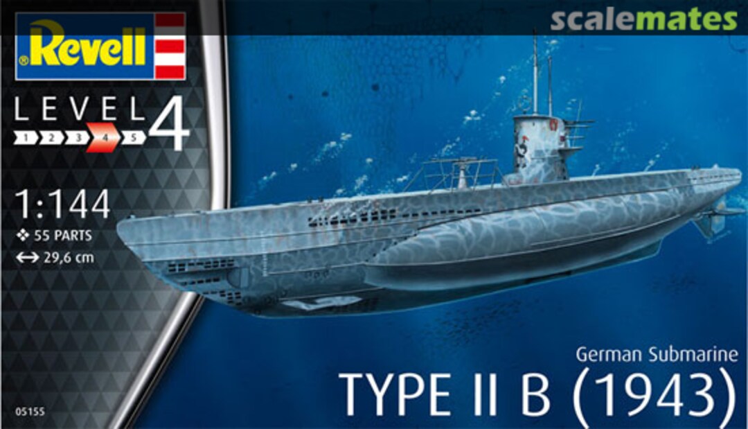 Boxart Type II B (1943) 05155 Revell