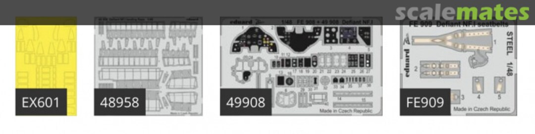 Contents Defiant NF.I BIG49221 Eduard