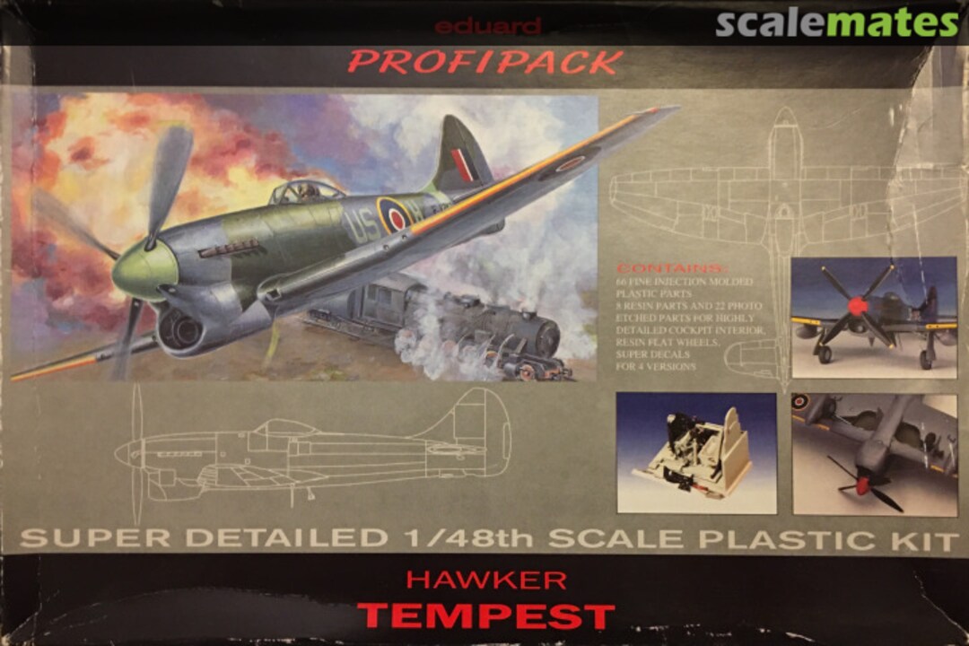 Boxart Hawker Tempest 8022 Eduard