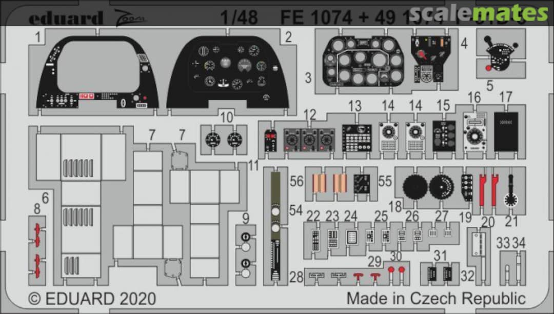 Boxart P-51D-5 interior 491074 Eduard