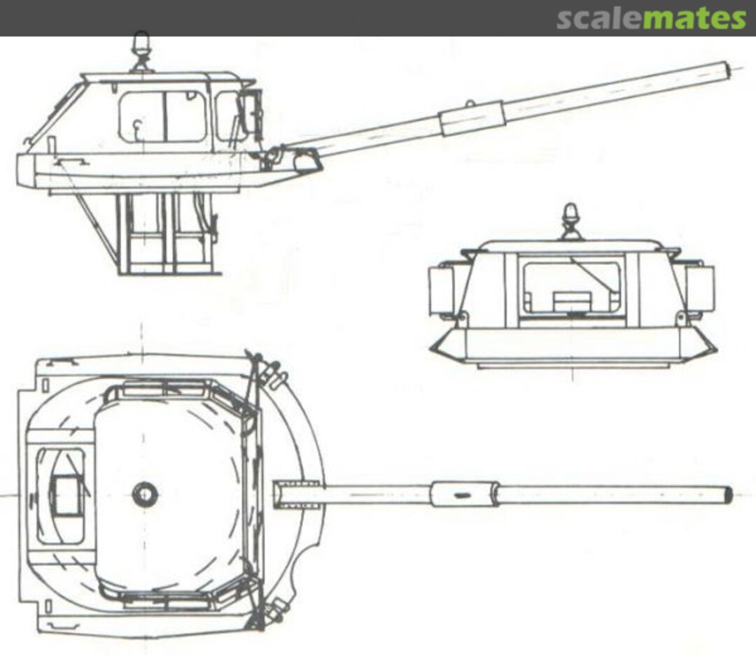 Boxart Leopard Fahrschulpanzer (Turret) AM-523 Airmodel