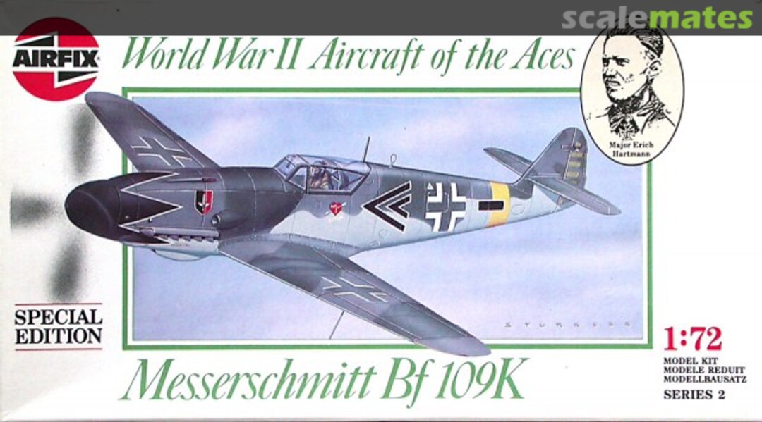 Boxart Messerschmitt Bf 109K 02092 Airfix