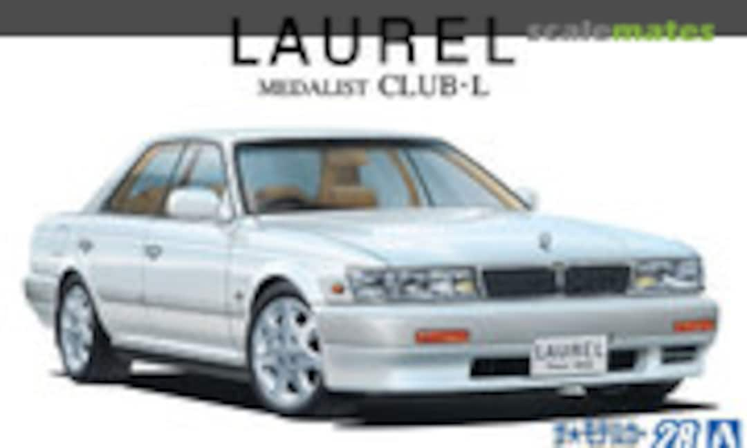 1:24 Nissan HC33 Laurel Medalist Club L '91 (Aoshima 061282)