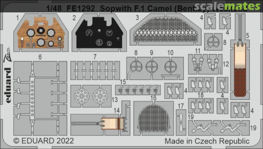 Boxart Sopwith F.1 Camel (Bentley) Weekend FE1292 Eduard