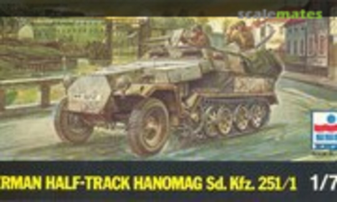 1:72 Hanomag Sd. Kfz. 251/1 (ESCI/ERTL 8002)