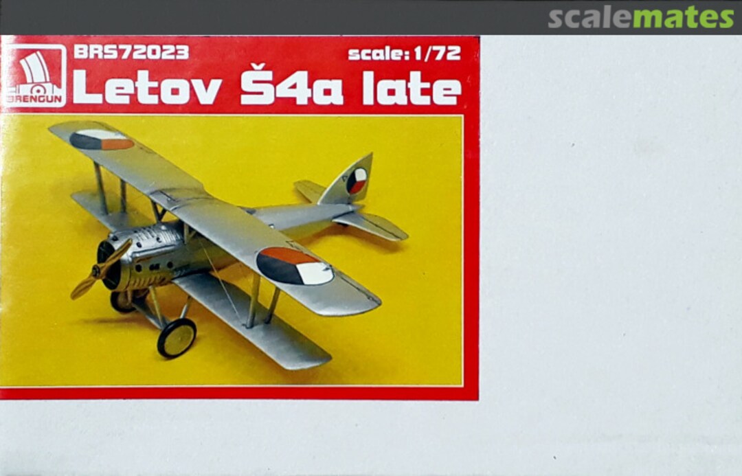 Boxart Letov Š4a late BRS72023 Brengun