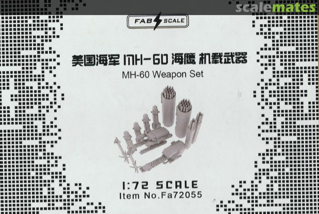 Boxart MH-60 Weapon Set Fa72055 Fab Scale