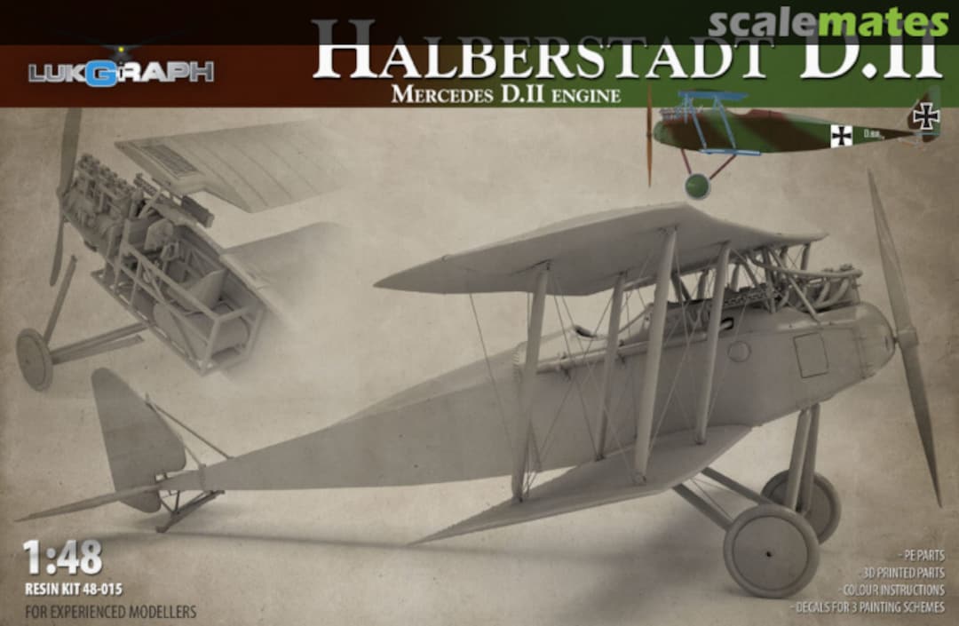 Boxart Halberstadt D.II 48-015 Lukgraph