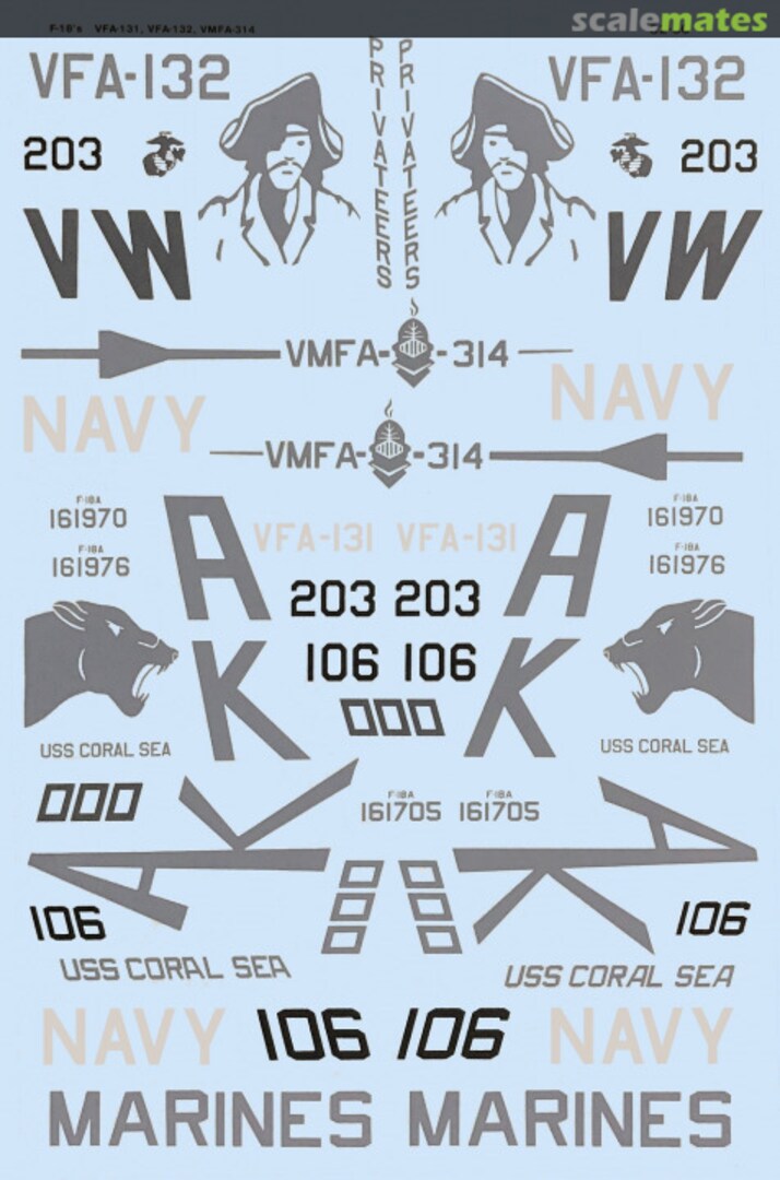 Boxart F-18’s USN/USMC 32-0050 SuperScale International