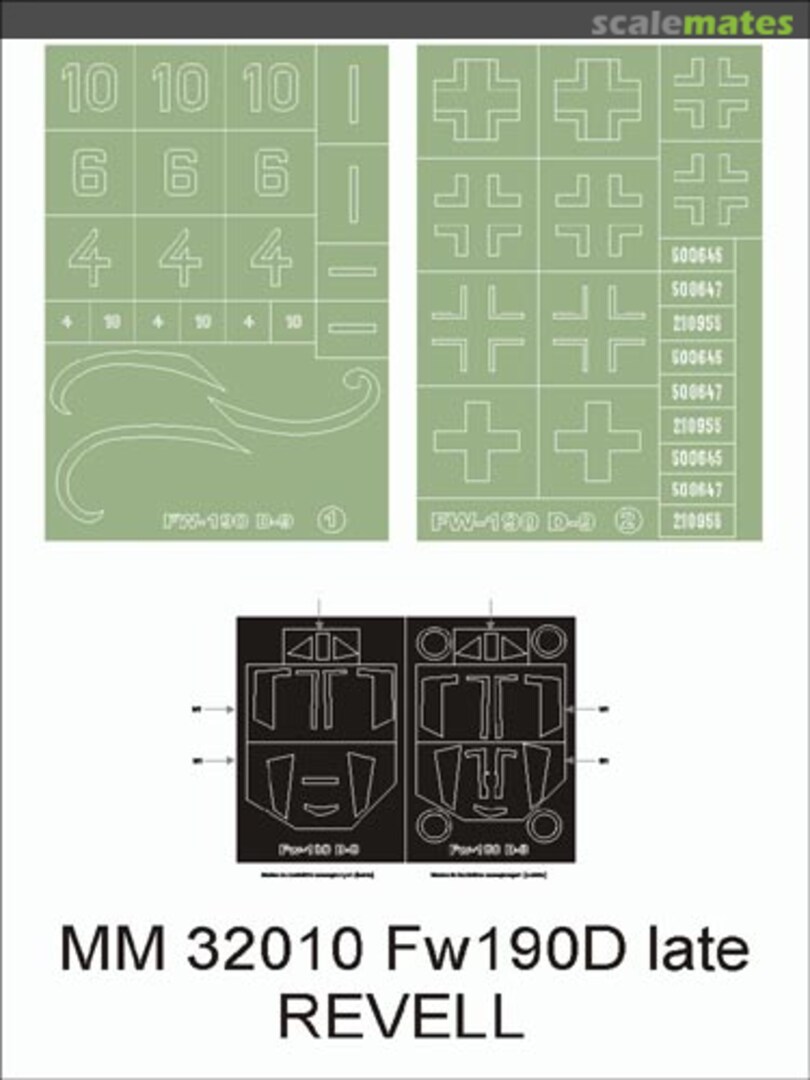 Boxart Fw 190D-9 late MM32010 Montex