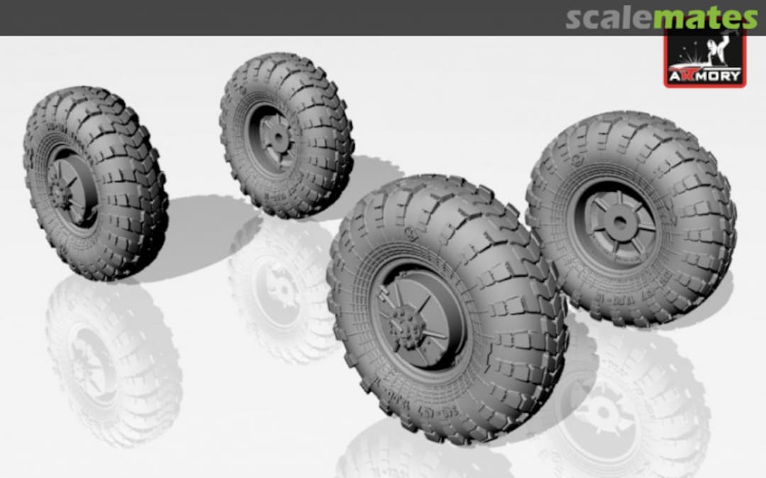 Boxart BRDM-2 main wheels AC7297 Armory