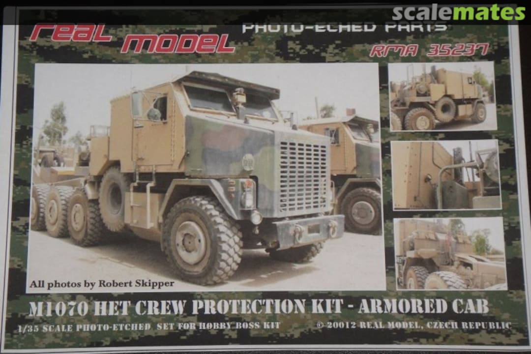 Boxart M1070 HET crew protection kit RMA35237 Real Model