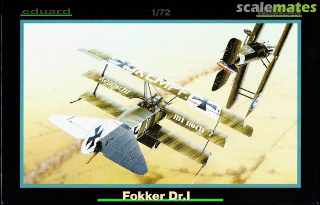 Boxart Fokker Dr.I 7016 Eduard