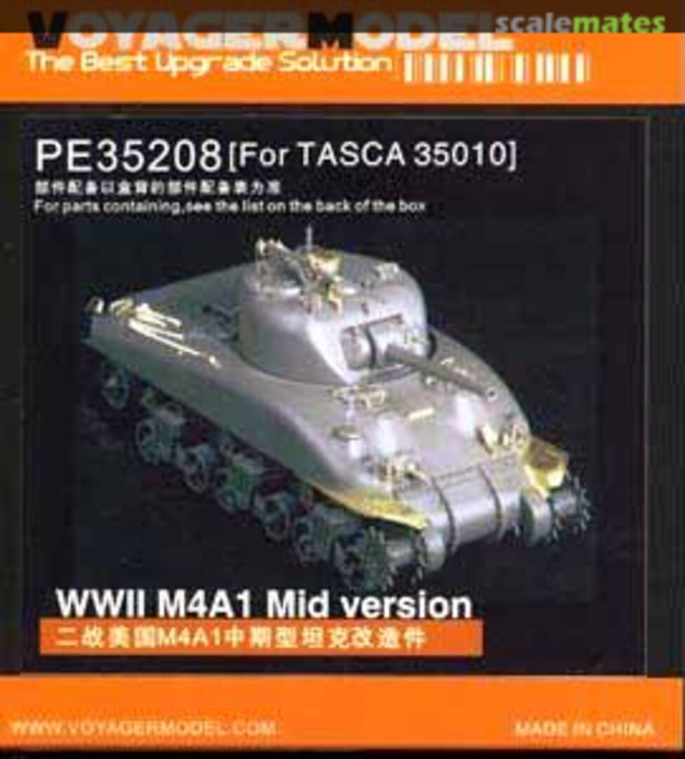 Boxart M4A1 Mid Version PE35208 Voyager Model