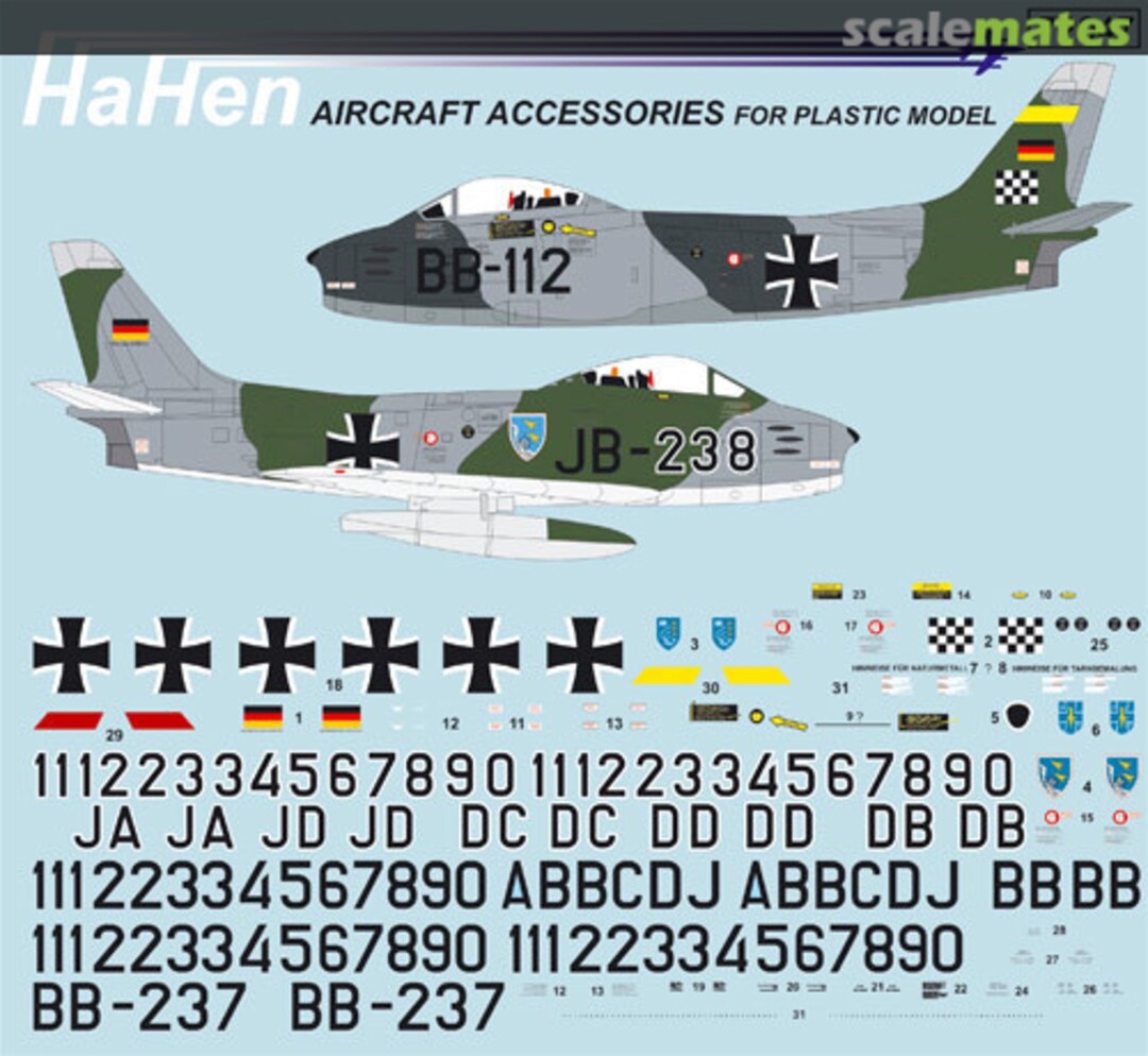 Boxart F-86 MK.5/6 72047 HaHen