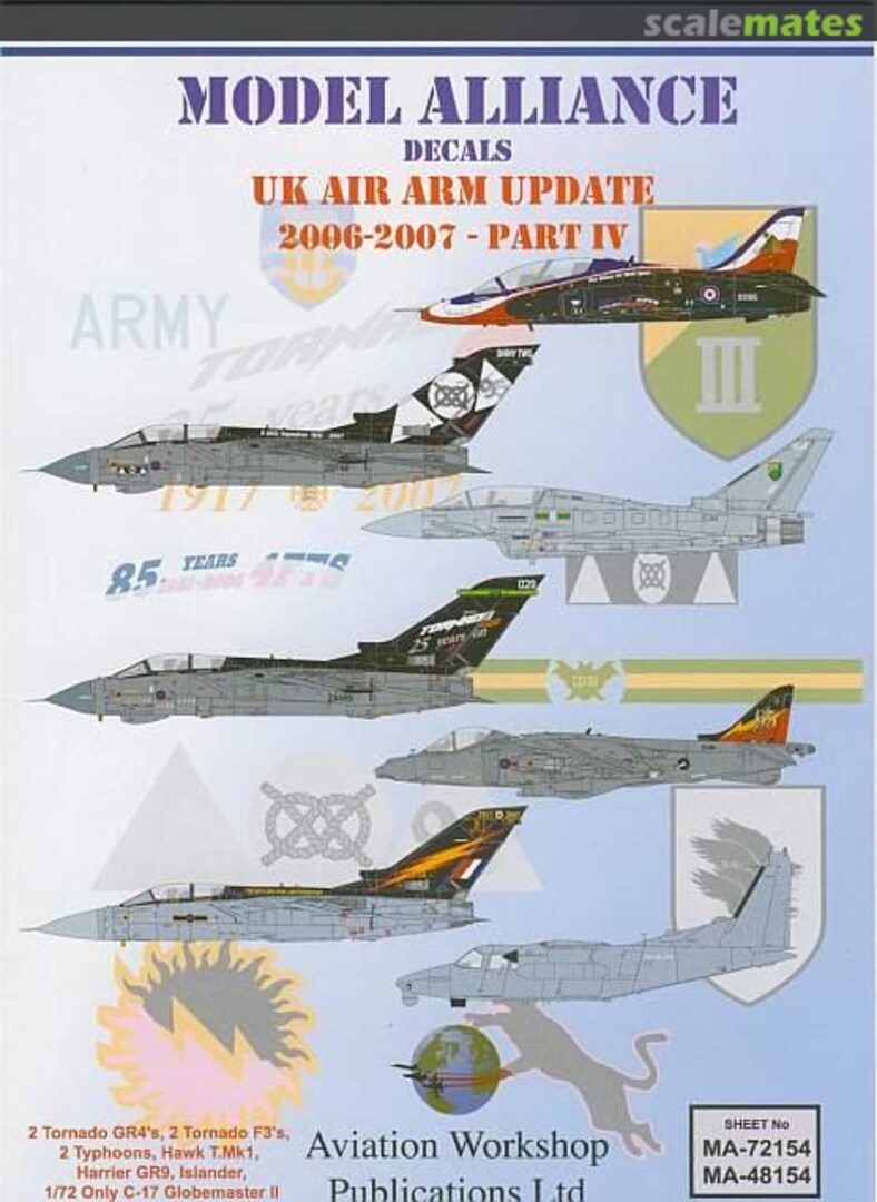 Boxart UK Air Arm Update MA-48154 Model Alliance