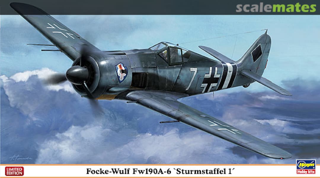 Boxart Focke-Wulf Fw190A-6 'Sturmstaffel 1' 09965 Hasegawa