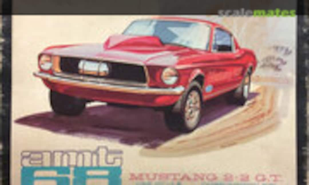 1:25 68 Mustang 2+2 G.T. (AMT 6168-200)