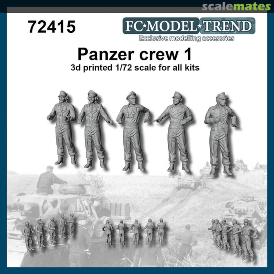 Boxart Panzer Crew 1 72415 FC Model Trend