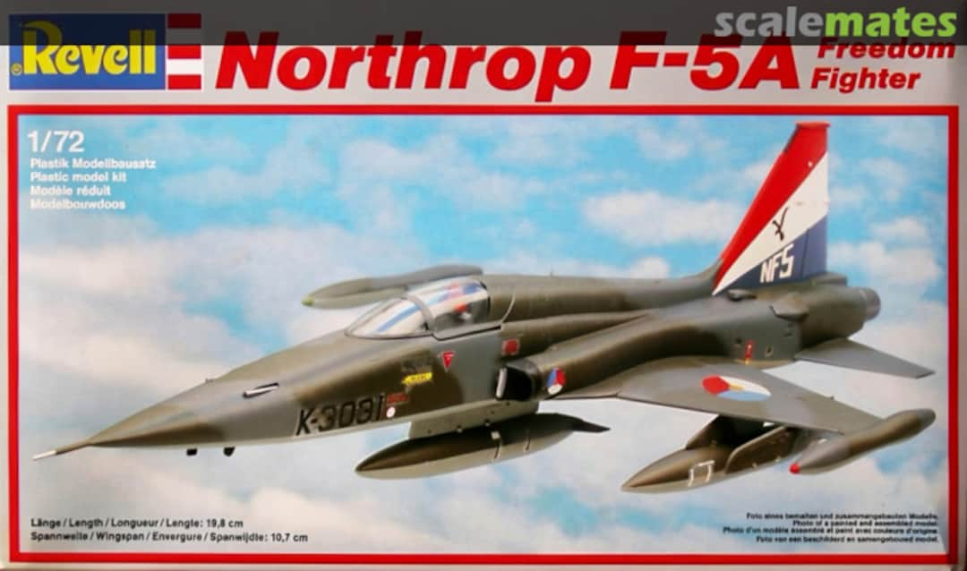 Boxart Northrop F-5A Freedom Fighter 4343 Revell