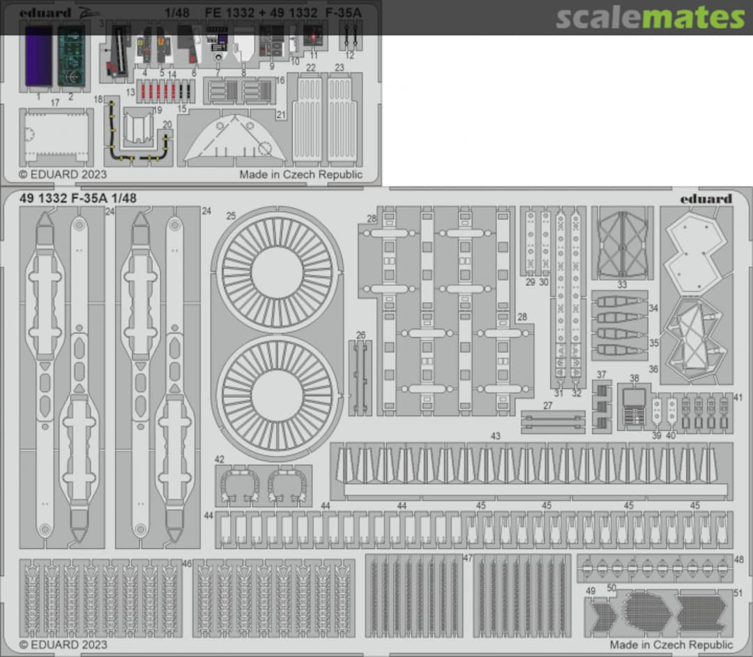 Boxart F-35A 491332 Eduard