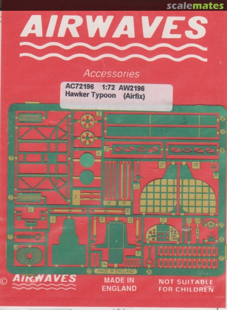 Boxart Hawker Typhoon AEC72196 Airwaves